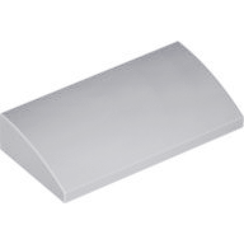 Dakpan Gebogen 2x4x2/3 Light Bluish Gray